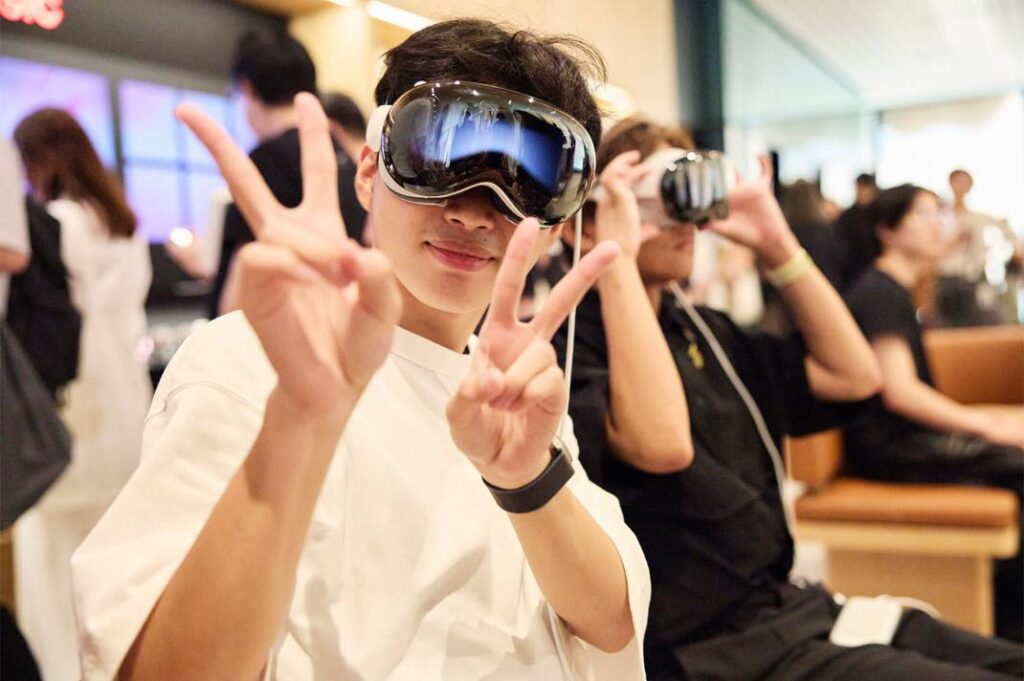 Apple innove pour réduire la latence du vision pro