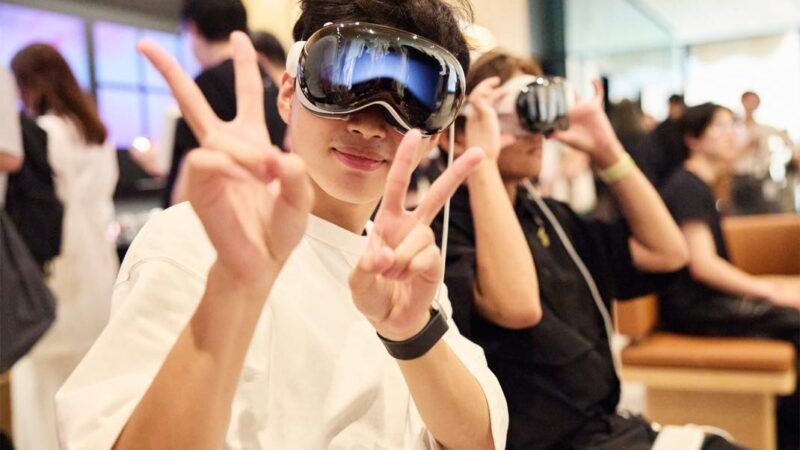 Apple innove pour réduire la latence du vision pro