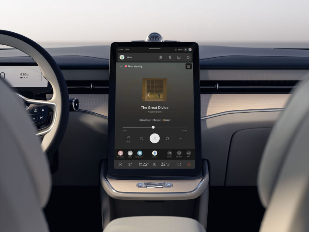 Volvo active l'audio spatial dans apple carplay pour ses modèles électriques