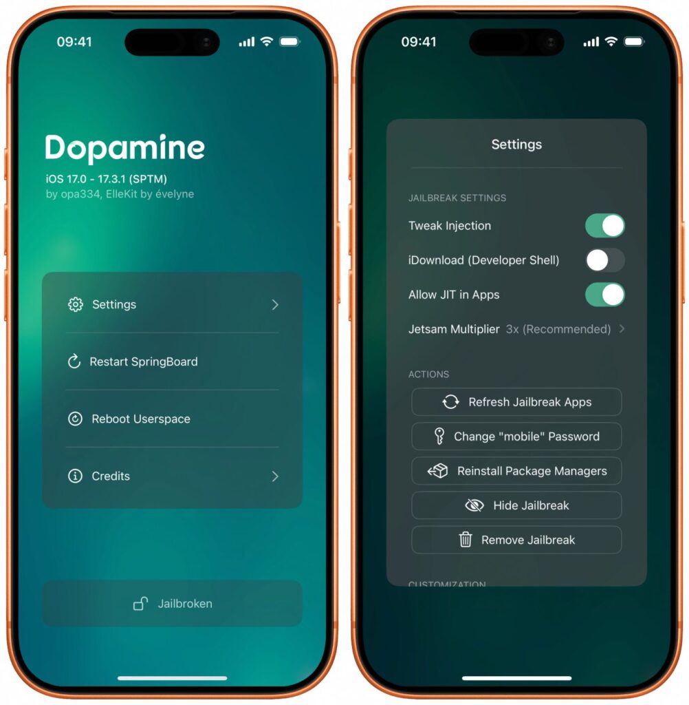 Dopamine 3 : le jailbreak pour iOS 26 enfin disponible
