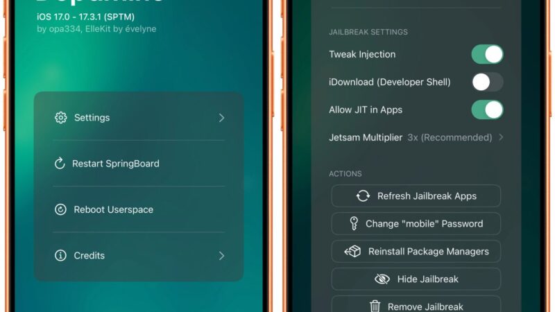 Dopamine 3 : le jailbreak pour iOS 26 enfin disponible
