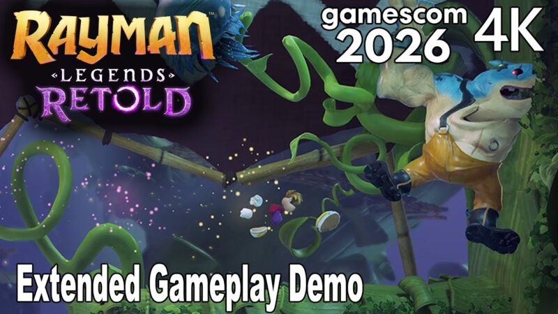 Rayman legends retold : aperçu de la démo gamescom