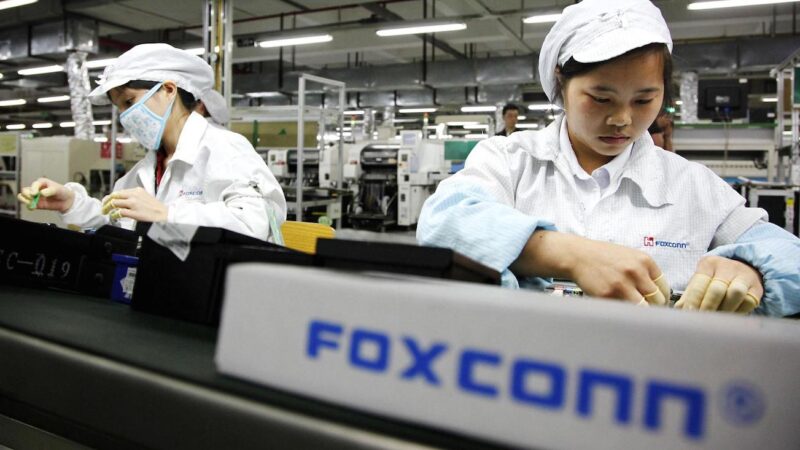 Foxconn voit une baisse de la part de l&rsquo;iphone au profit de l&rsquo;intelligence artificielle