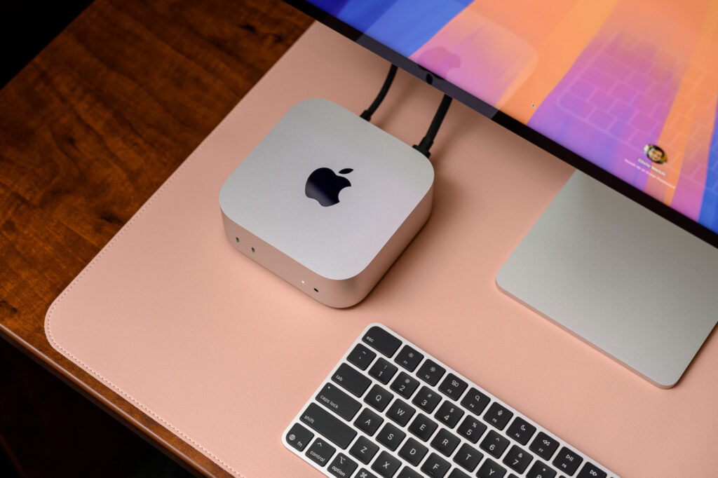 Nouveau mac mini d'apple avec puces m5 et m6 ultra
