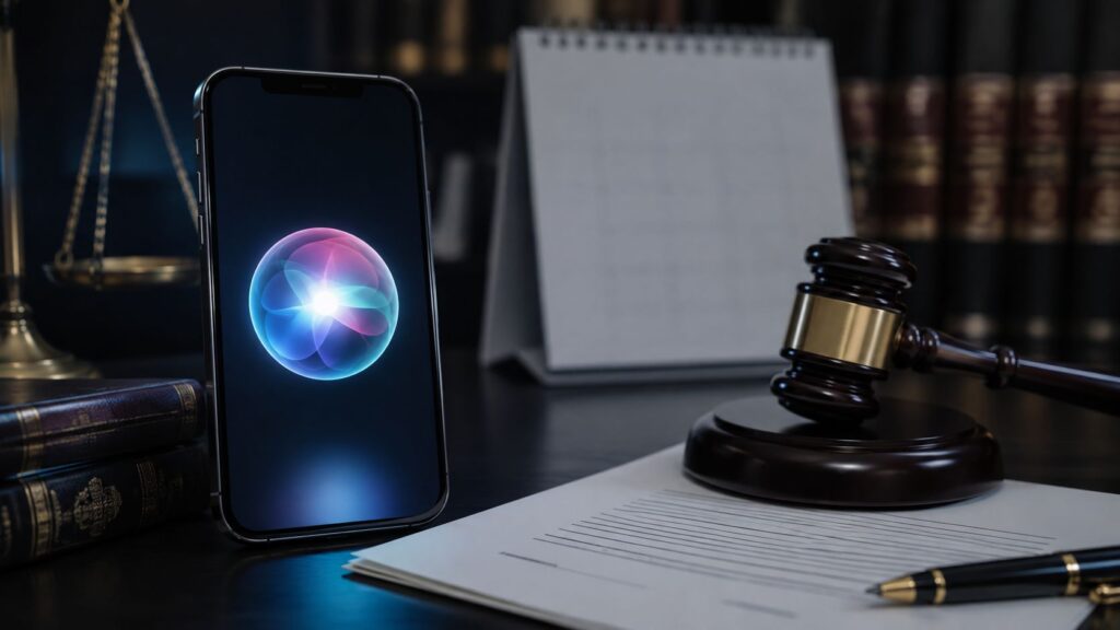 Règlement de 250 millions de dollars pour le retard de Siri AI par Apple