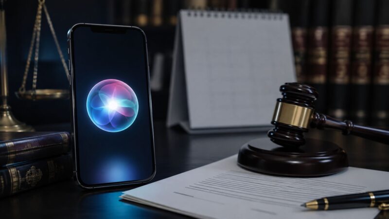 Règlement de 250 millions de dollars pour le retard de Siri AI par Apple