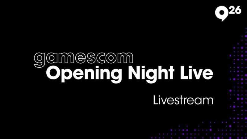 Conférence d&rsquo;ouverture de la gamescom 2026 à 20h00