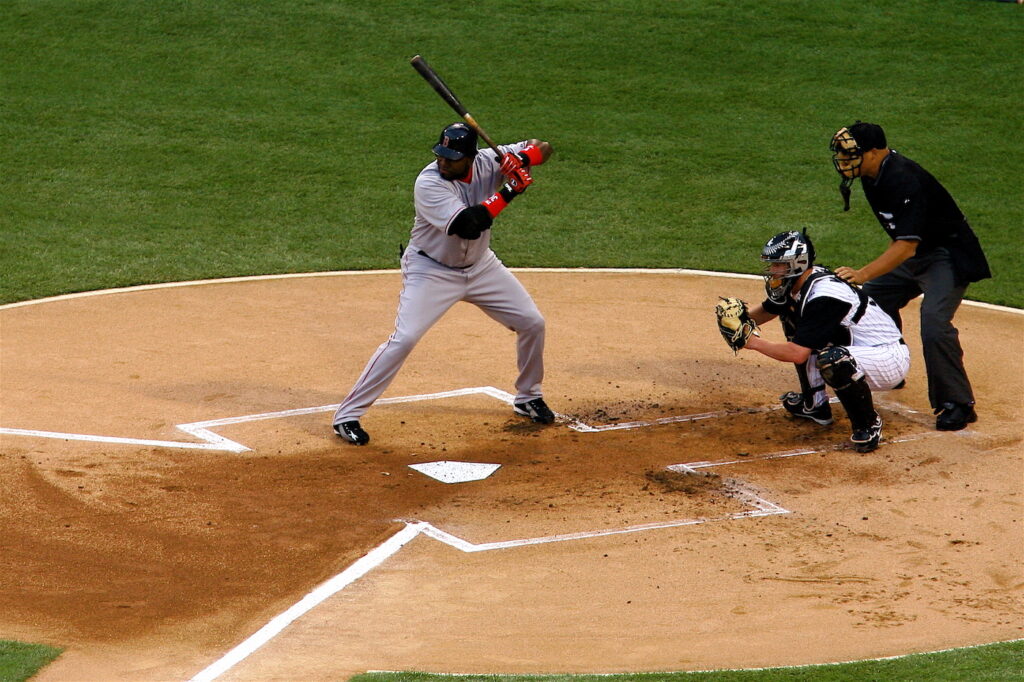 Liphone 18 pro utilisé pour la retransmission d'un match de baseball