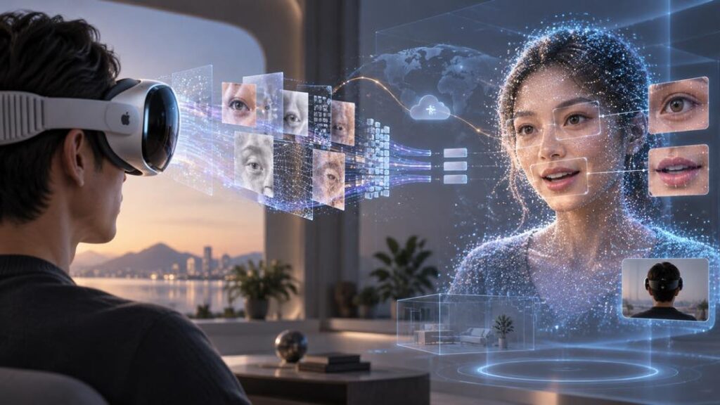 Apple innove avec une compression 3d pour les communications immersives