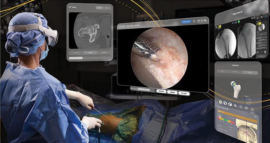 L'apple vision pro entre dans les blocs opératoires
