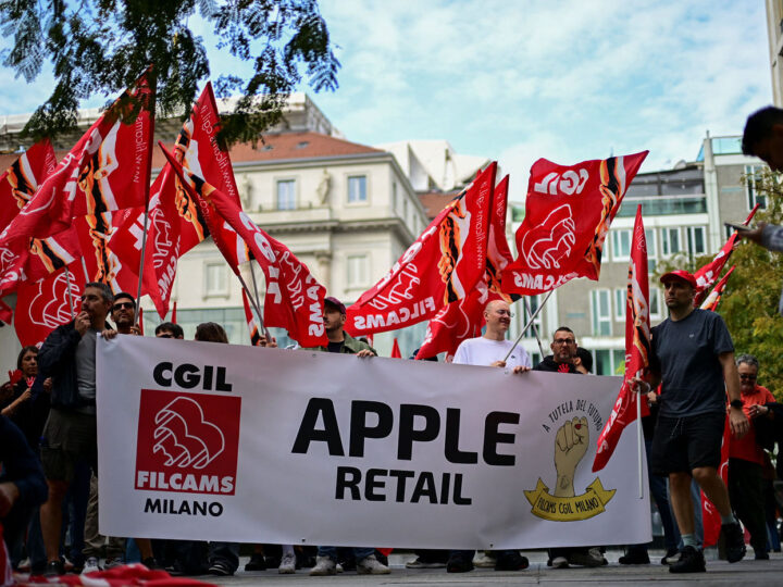 Grève des employés d&rsquo;Apple Store en Italie pour les iPhone 18 Pro