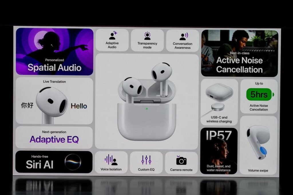 AirPods 5 : amélioration de la réduction de bruit et son personnalisé