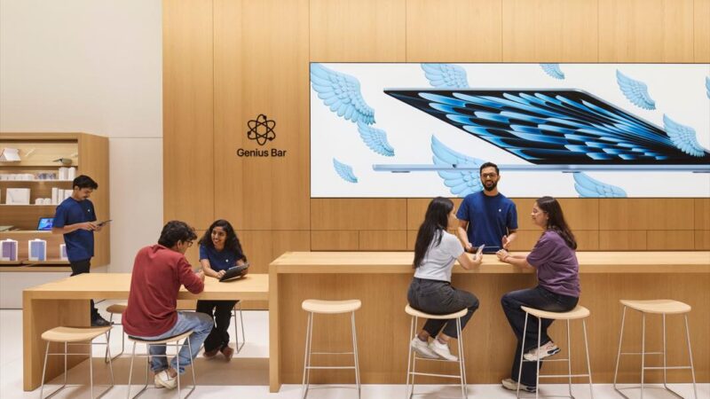 Apple rénove ses magasins avec un retour des Genius Bar