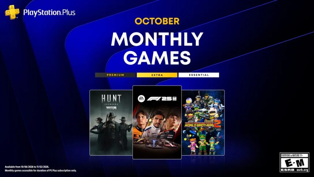 Jeux ps plus essential d'octobre 2023