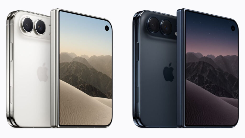 Lancement de l'iphone duo, le premier smartphone pliable d'apple