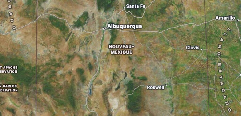 Controverse sur le nom du Nouveau-Mexique dans Apple et Google Maps
