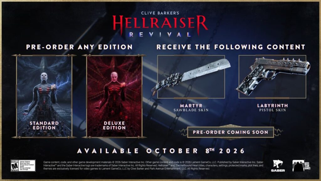 Présentation finale de hellraiser : revival avant sa sortie
