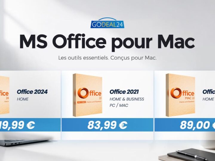 Offres de licences office pour mac à prix réduit