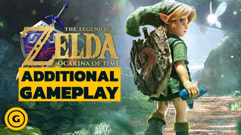 Gameplay dévoilé pour le remake de Zelda : Ocarina of Time