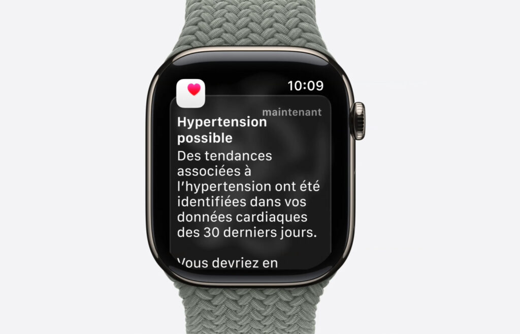 Notifications d'hypertension absentes sur apple watch series 12 et ultra 4 selon les pays