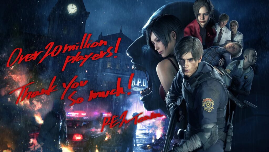 Resident evil 2 remake dépasse les 20 millions de ventes