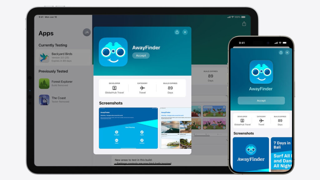 Testflight corrige le classement des bêtas avec la mise à jour 4.3.1