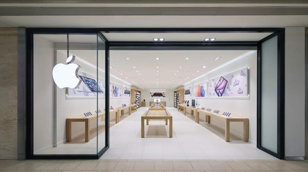 Réouverture de l'Apple Store Lakeside après rénovation
