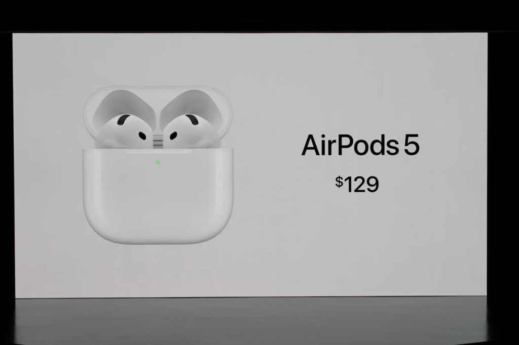 AirPods 5 : amélioration de la réduction de bruit et son personnalisé