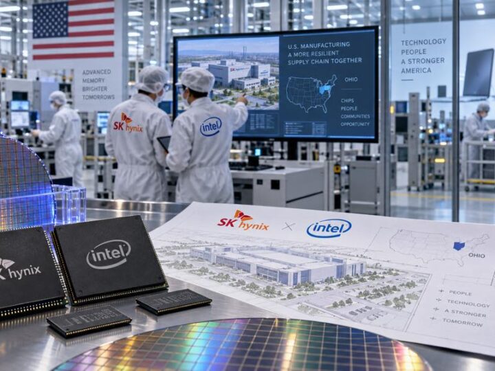 La pénurie mondiale de mémoire pousse sk hynix à envisager une production aux états-unis