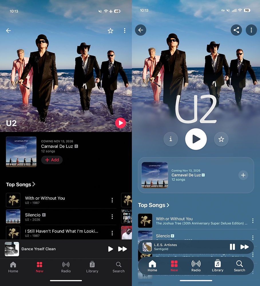 Apple music 7.0 arrive sur android avec l'interface liquid glass