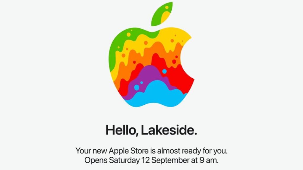 Réouverture de l'Apple Store Lakeside après rénovation