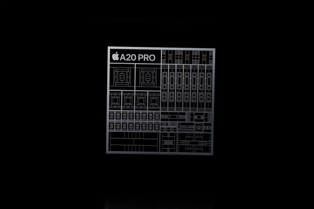 Lancement de la puce a20 pro par apple