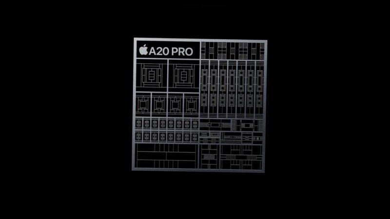 Lancement de la puce a20 pro par apple