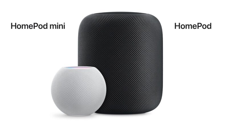 Mise à jour 27 pour homepod et homepod mini disponible