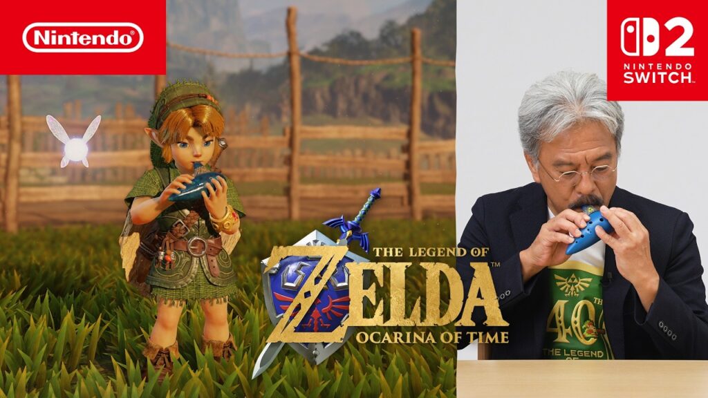 The legend of zelda : ocarina of time sort le 5 novembre sur switch 2