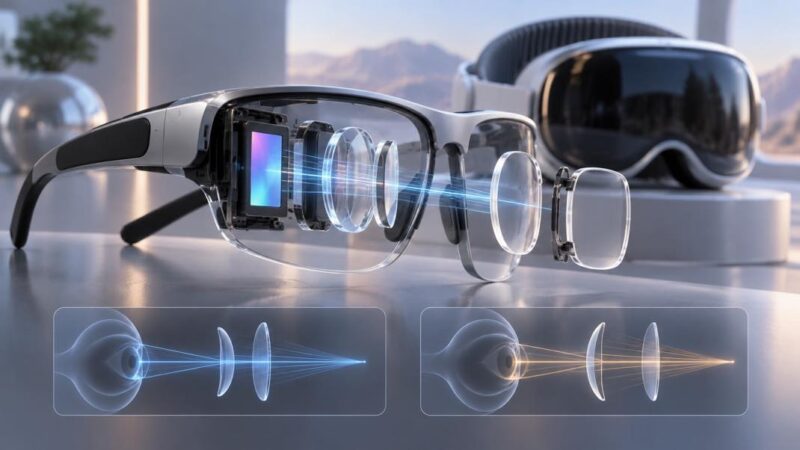 Apple innove pour corriger la vision dans ses futurs casques et lunettes connectées