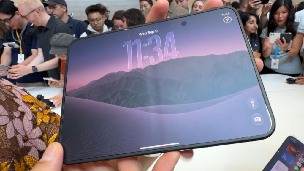 Liphone duo : apple rassure sur la visibilité de la pliure