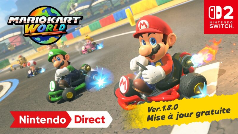 Mario kart world ajoute des circuits de super mario kart