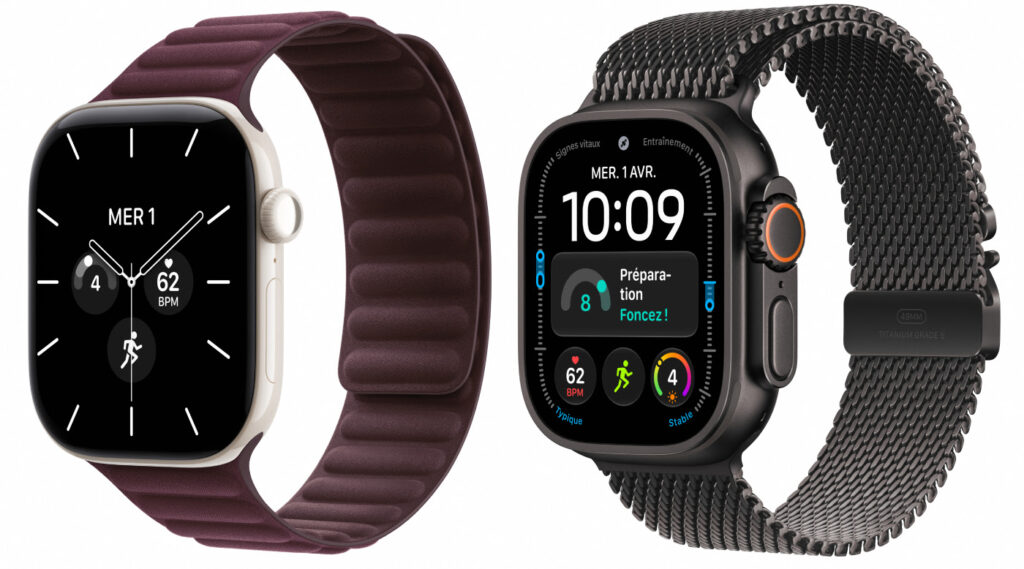 Irritations cutanées signalées sur apple watch series 12 et ultra 4