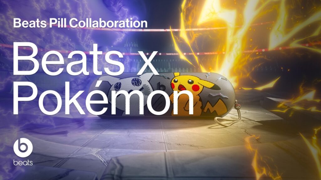 Lancement de l'enceinte beats pill édition pokémon