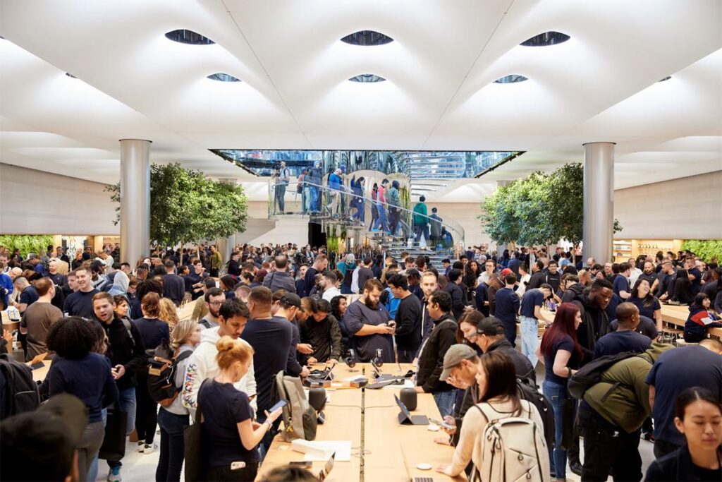 Apple atteint une valorisation historique de 5000 milliards de dollars Apple atteint une valorisation historique de 5000 milliards de dollars