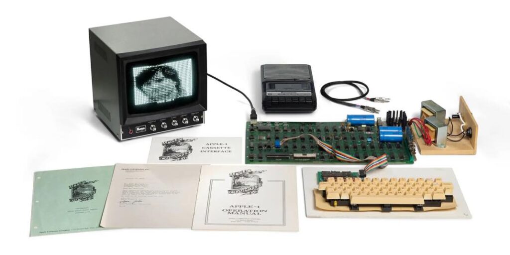 Un apple-1 atteint un montant record aux enchères