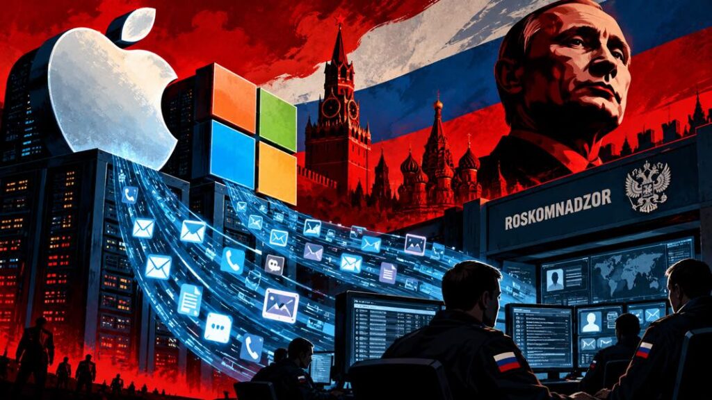La russie impose des obligations aux géants du numérique apple et microsoft La russie impose des obligations aux géants du numérique apple et microsoft