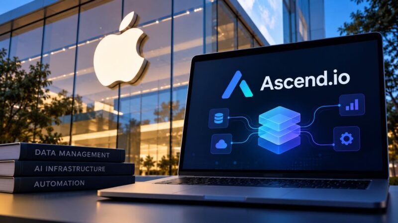 Apple s&rsquo;engage dans l&rsquo;intelligence artificielle avec ascension labs