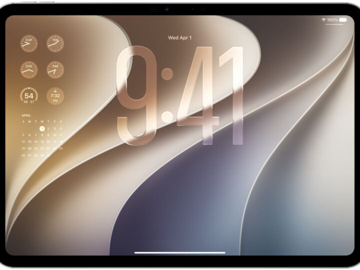 Nouveaux ipad avec bordures fines et mises à jour techniques