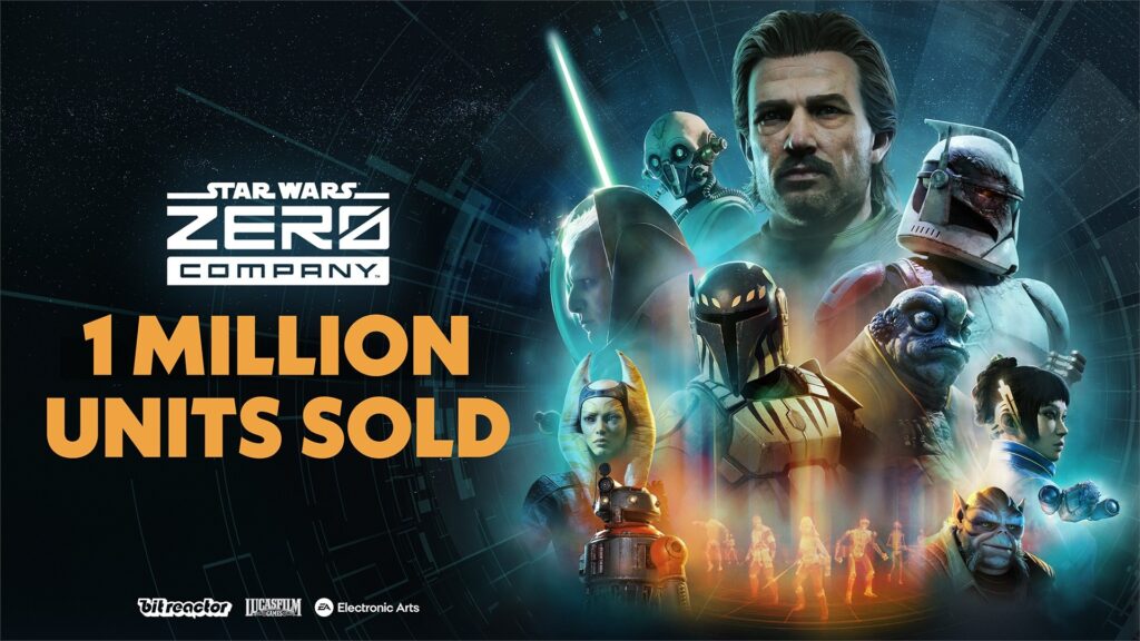 Star wars : zero company atteint le million de ventes