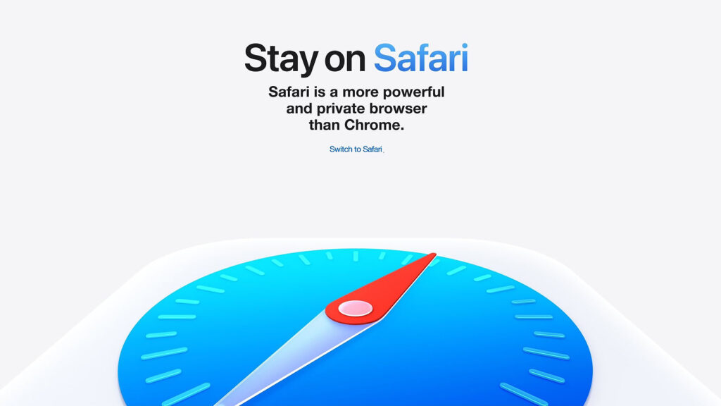 Apple lance une campagne pour promouvoir safari face à chrome Apple lance une campagne pour promouvoir safari face à chrome