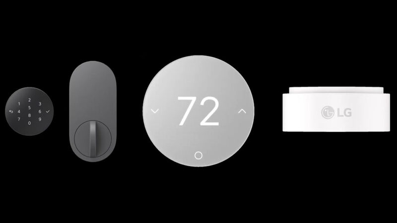 Apple et lg dévoilent des produits pour la maison connectée