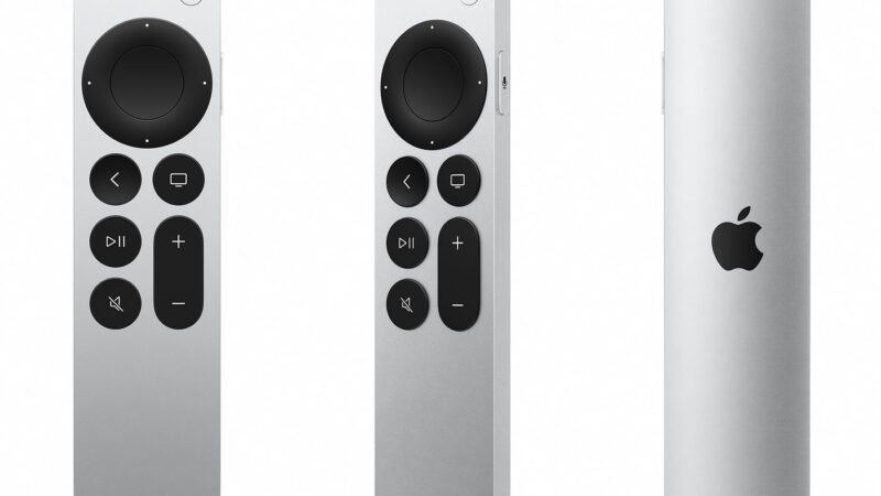 Nouvelle télécommande siri pour apple tv 4k