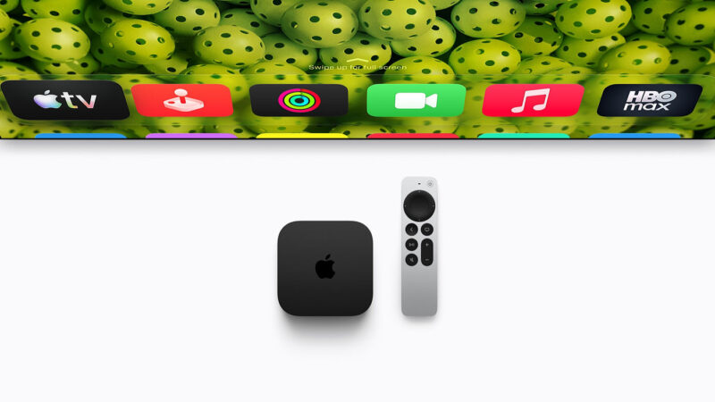 Nouvelle apple tv 4k de 4e génération disponible en précommande